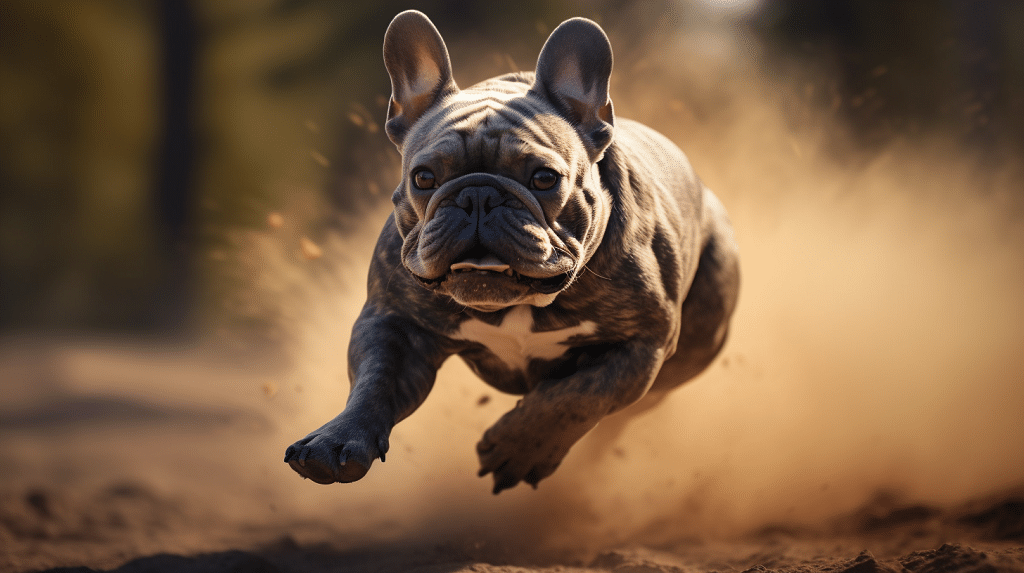 Fast French Bulldog
